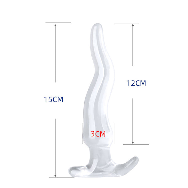Prostate Massage Butt Plug Long Anal Plug Large Dildo Men Sex Toy Anus Expansion