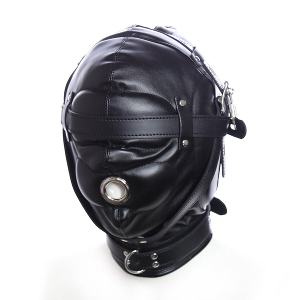 Adult Headband Adjustable Mask Thickened Leather Headband Stage Performance Prop