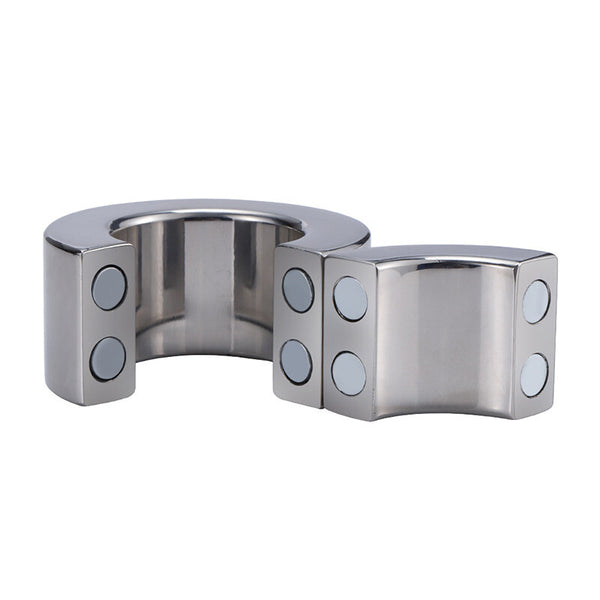 Stainless Steel Metal Pendant Ball Stretcher Device Magnet Weight Restraint Men