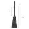 Handle tassel genuine leather whip whip bondage belt queen black tail