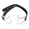 Open Mouth Gag Spreader Oral Fixation Plug Metal Women Slave Adults Game