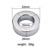 Stainless Steel Metal Pendant Ball Stretcher Device Magnet Weight Restraint Men