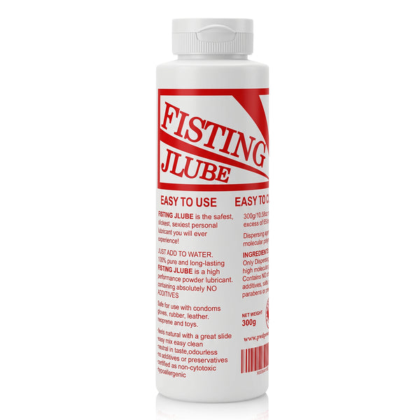 FISTING JLUBE Powder Mixes with Water One Bottle Makes 6-8 Gallons of Lubricant 10 oz