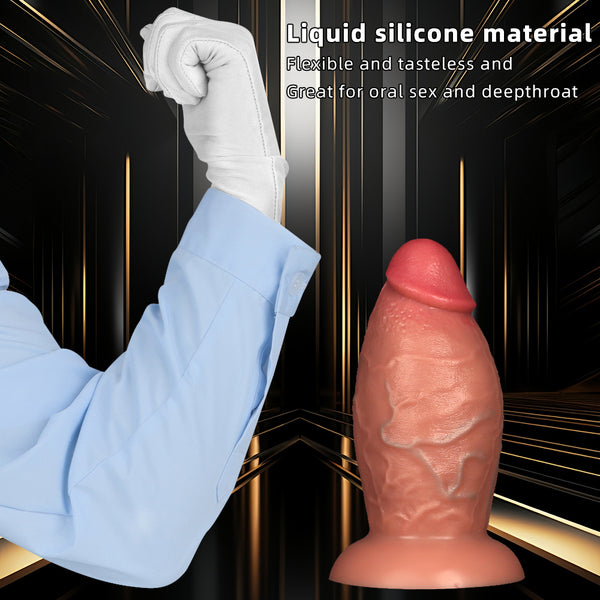 Large Anal Dildo 4 Inch Diameter Wide Realistic
