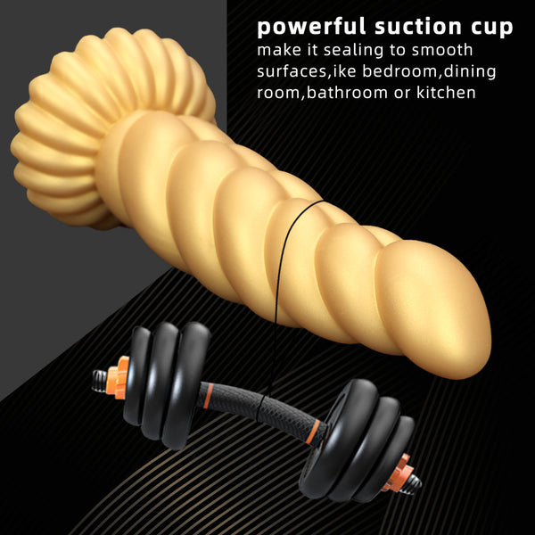 Super Huge Anal Plug Liquid Silicone Butt plug with Suction Cup Anus Dilator