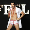 Men's Lingerie cosplay nurse Sexy Underwear Costume Outfit Lingerie Bathrobe Home Clothes Pajamas Uniform for bar Performance
