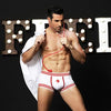 Men's Lingerie cosplay nurse Sexy Underwear Costume Outfit Lingerie Bathrobe Home Clothes Pajamas Uniform for bar Performance