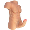 16lb Men Muscle Sex Torso Doll With Lifelike Soft Dildo For Adults