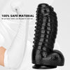 Large Anal Butt Plug Big Anal Plug Towel Anal Plug Giant Butt Plug Girth Anal Dildo Sex Toy with Suction Cup Hands-Free Play PVC Butt Plug Adult Sex Toys for Women