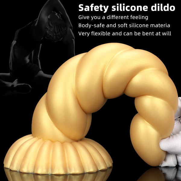 Super Huge Anal Plug Liquid Silicone Butt plug with Suction Cup Anus Dilator