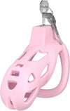 Male Chastity Cage, Large Chastity Device with 5 Sizes Rings and Invisible Lock for Man Penis Exercise Bondage Gear & Accessories Lightweight Adult Sex Toys