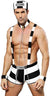 Men's Cosplay Sailor Costume Sexy Underwear Adult Mens 3 Pieces party Prisoner Suspender Underwear Outfits