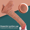 8.85in 4in1 Heating Thrusting Vibrating Rotation Remote Horse Animal Dildo