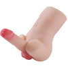 Small dildo hip, aircraft cup hip, TPE material is flexible, non-penetrating dildo, unisex