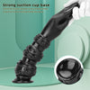 Super Long Fist Dildo Black Anal Plug Butt Plug with Strong Suction Cup 3 Sizes Vaginal G-spot Hand Dildo Anal Pleasure Trainer Sex Toys for Men Women Masturbation