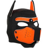 Neoprene Puppy Face Muzzle Dog Removable Full Head Hood Mask With Ears (One Size)
