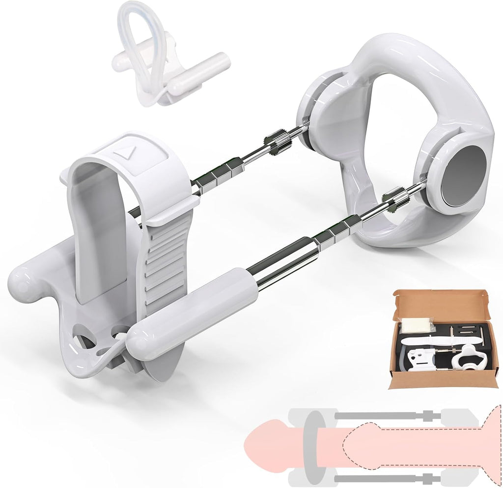 Penis Extender Stretcher Kit,Penis Enlargement Adjustable Stretching, Effective Wearable Male