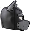 Neoprene Dog Full Face Puppy Mask Removable Pup Hood Halloween Mask