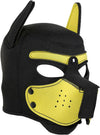 Neoprene Puppy Face Muzzle Dog Removable Full Head Hood Mask With Ears (One Size)
