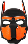 Neoprene Puppy Face Muzzle Dog Removable Full Head Hood Mask With Ears (One Size)