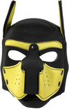 Neoprene Puppy Face Muzzle Dog Removable Full Head Hood Mask With Ears (One Size)