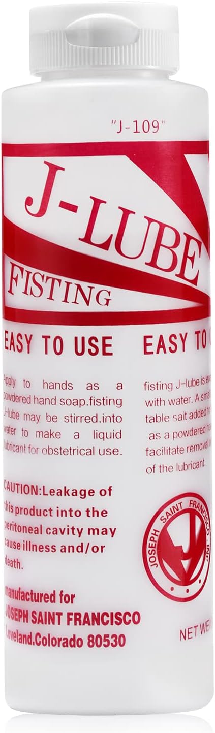 J-LUBE FISTING Powder Mixes with Water One Bottle Makes 6-8 Gallons of Lubricant 10 oz (1) (1)