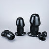 Hollow glans anal plug