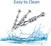 Urethral Sound, 3 PCS Stainless Steel Urethral Dilators with Multi Beads Penis Plug Catheter Sounds Sex Toy Masturbation Rod Bladder Stimulation for Men