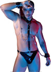 Men's Sexy Tuxedo Sexy Lingerie Set Role Play Bar Adult Gay Uniform Nightclub Gogoboy Cosplay Costume Outfit