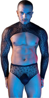 Men's Sexy Tuxedo Sexy Lingerie Set Role Play Bar Adult Gay Uniform Nightclub Gogoboy Cosplay Costume Outfit