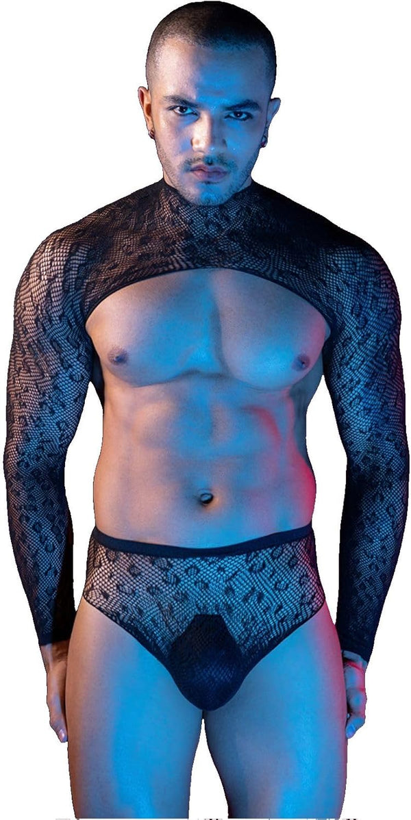 Men's Sexy Tuxedo Sexy Lingerie Set Role Play Bar Adult Gay Uniform Nightclub Gogoboy Cosplay Costume Outfit