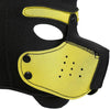 Neoprene Puppy Face Muzzle Dog Removable Full Head Hood Mask With Ears (One Size)