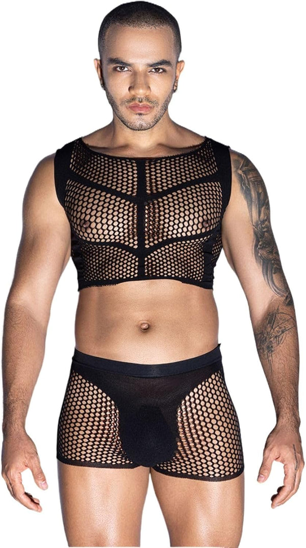 Men's Sexy Tuxedo Sexy Lingerie Set Role Play Bar Adult Gay Uniform Nightclub Gogoboy Cosplay Costume Outfit