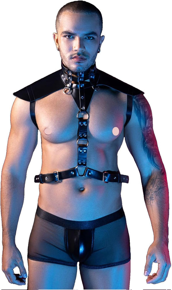 Men's Sexy Tuxedo Sexy Lingerie Set Role Play Bar Adult Gay Uniform Nightclub Gogoboy Cosplay Costume Outfit
