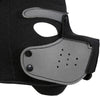 Neoprene Puppy Face Muzzle Dog Removable Full Head Hood Mask With Ears (One Size)