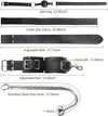 Sex Bondage Anal Hook, Neck to Wrist Behind Back Handcuffs Collar with Anal Trainer & Ball Gag, Bed Restraints Sex Game Accessories Kinky Fetish Role Play Adult Sex Toys for Couple Beginner