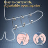 Male Chastity Cock Cage Sex Toy for Men, FEELKIDA Large Chastity Device with 3 Active Sizes Rings 3 Metal Cock Ring 2 Keys, Adult Toys for Men Penis Exercise and Abstinence