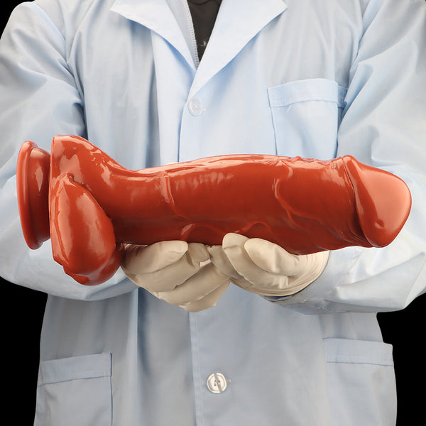 11 Inch Simulated Dildo with Suction Cup Penis Sex Toy