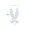 Blue Whale Mouth Anal Sex Toy, Anal Dilator, Prostate Massager with Center Hole