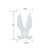 Blue Whale Mouth Anal Sex Toy, Anal Dilator, Prostate Massager with Center Hole