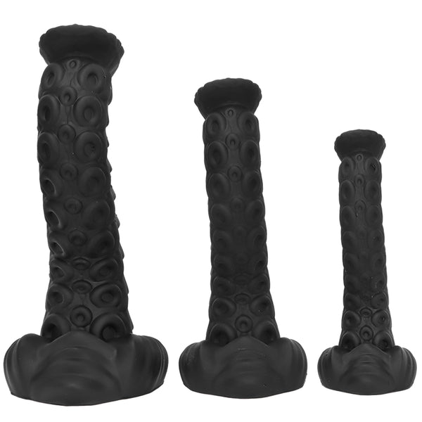 Silicone Octopus Tentacle Dildo Monster with Suction Cup Anal Plug Anal Dildo