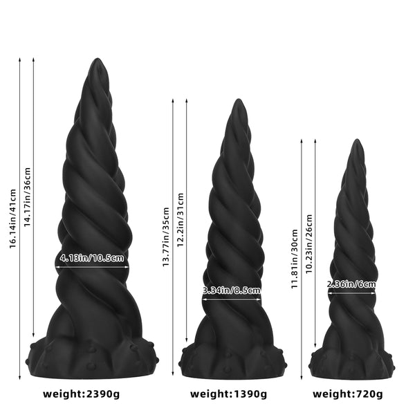 Hands-free butt plug with strong suction cup, realistic beginner anal dildo, suitable for men and women (black and gold)