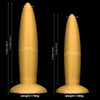 14 Inch Threaded Ribbed Big Black Dildo