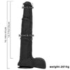 41 cm Extra Long Horse Dildo with Suction Cup XXL Realistic Dildo Giant Horse Soft Silicone Dildo G-Spot Prostate Stimulation Men Sex Toy for Women