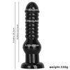 Oversize Anal Plug Dildo Stimulate Anus and Vagina Long Butt Plug Masturbator Soft Penis Anal Dilator Sex Toys for Women and Men