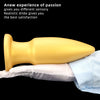 8.85in Premium Gold Soft Liquid Silicone Big Butt Plug Dildo Adult Toy