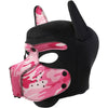 Neoprene Puppy Face Muzzle Dog Removable Full Head Hood Mask With Ears (One Size)