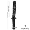 Long handle couple dildo, fun adult realistic sex toys