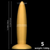14 Inch Threaded Ribbed Big Black Dildo
