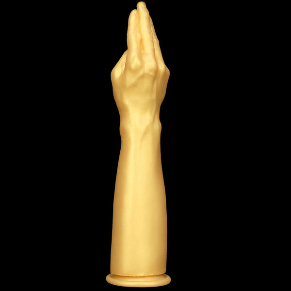 Realistic Hand Dildos Fist Dildo 14" Big Sex Toys with Suction Cup for Men Anal Fist Plug Silicone Fist Dildo Sm Anal Plug Vaginal Anal Fisting G-Spot Anal Pleasure Trainer Penis Sex Toys